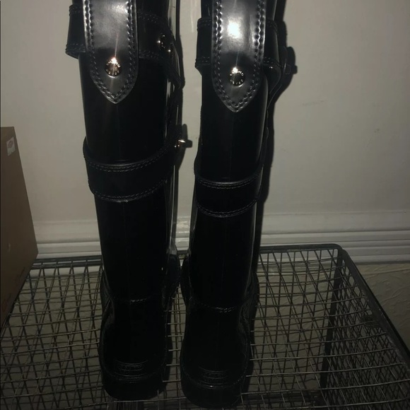 Coach rain boots size 6 - Picture 9 of 10